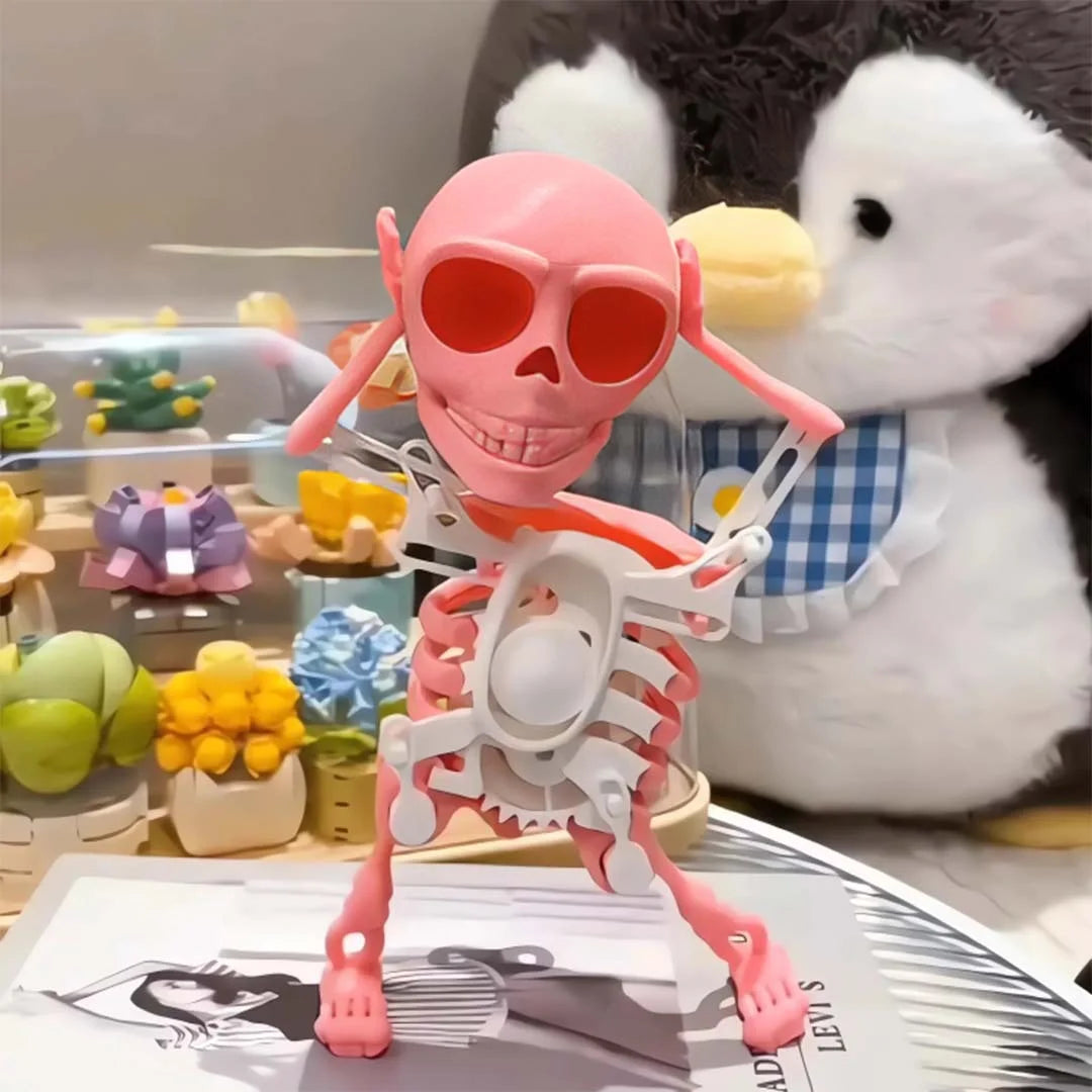 Funny Clockwork Toy - Dancing Skeleton Man