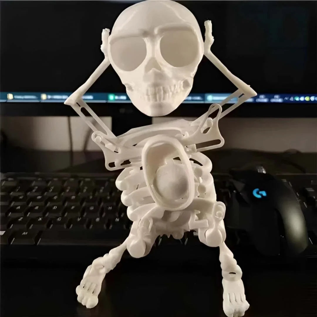 Funny Clockwork Toy - Dancing Skeleton Man