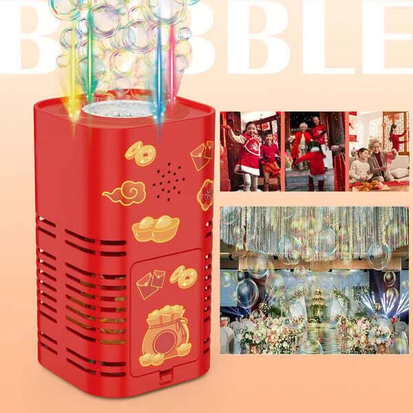 Fireworks Bubble Machine